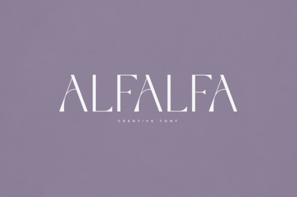 Alfalfa Font: A Typeface for Timeless Typography