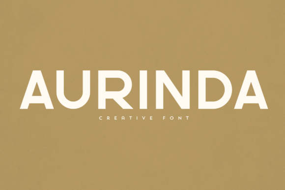 Aurinda Font – A Modern Typeface for Strong Branding