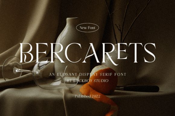 Bercarets: A Serif Typeface for Professional Web Design