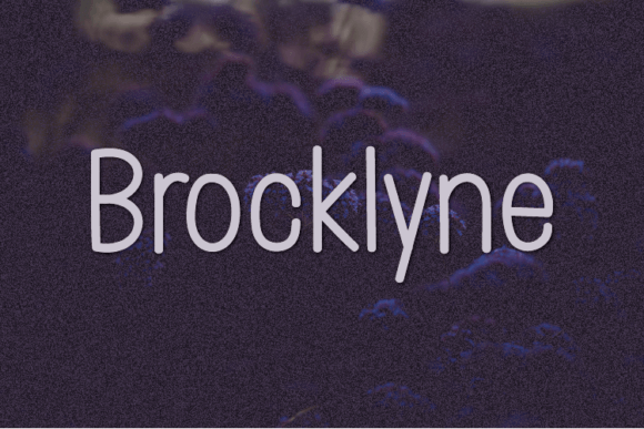 Brocklyne: A Beautiful Sans Serif Font for Creative Makers
