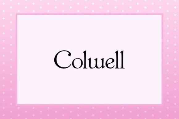 Colwell Font: Elevate Your Brand Identity with Modern Serif Typography