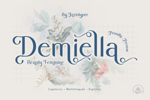 Demiella: A Versatile Sans Serif for Elegant Branding