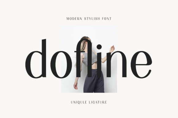 Dofline: A Modern Sans Serif Font for Editorial Design
