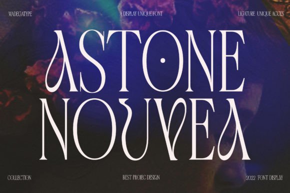 Elegant Astone Nouvea Serif Font for Craft and Brand Designs