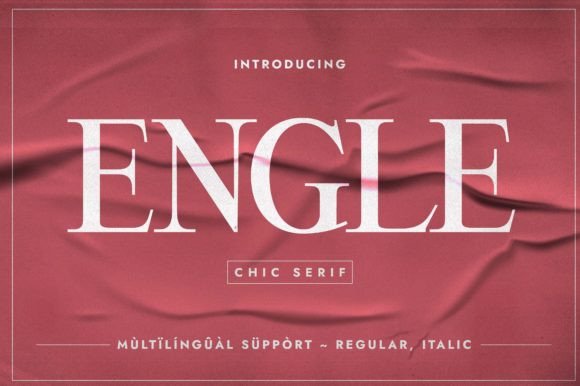 Engle Typeface Review: A Designer’s Take on a Romantic Serif Font