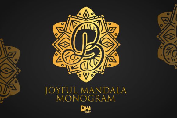 Enhance Your Brand with the Joyful Mandala Monogram Font