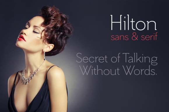 Hilton Serif: A Display Typeface for Delicate Branding