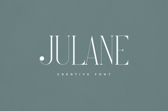 Julane: A Typeface That Elevates Editorial Design