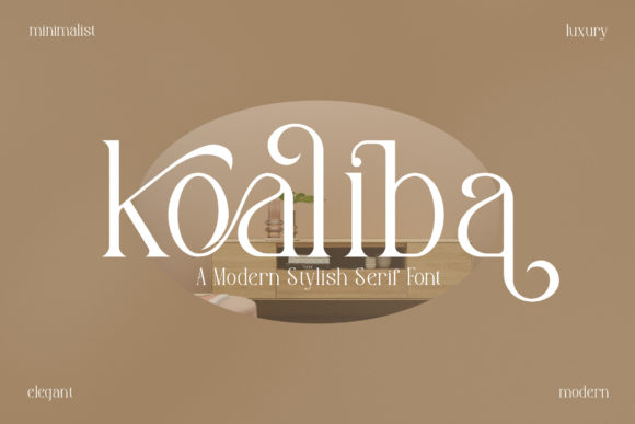 Koaliba: A Luxurious Typeface for Digital Branding