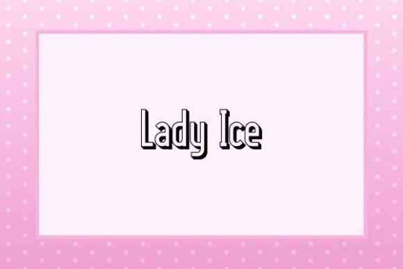 Lady Ice Typeface: Cold Elegance for Digital Branding
