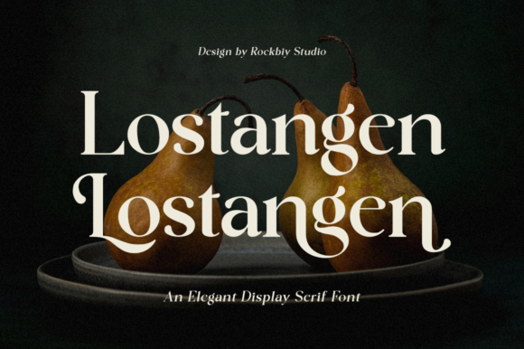 Lostangen: A Serif Font for Editorial Excellence