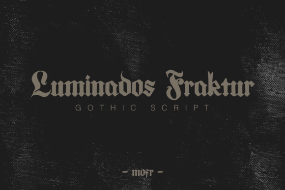 Luminados Fraktur: A Premium Blackletter Font for Memorable Branding