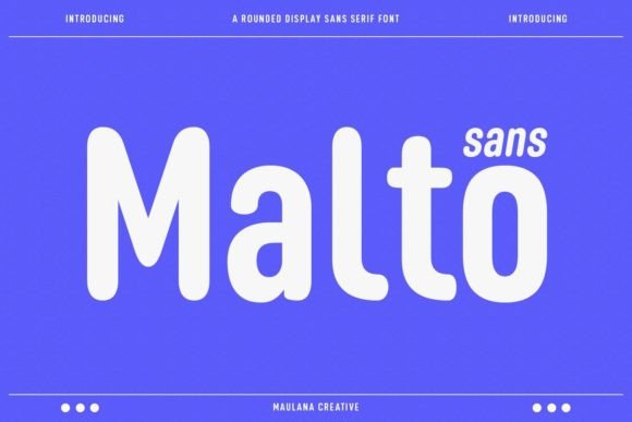 Malto Font Review: A Natural and Elegant Typeface for Modern Branding