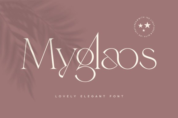 Myglaos: A Serif Typeface for Stronger Branding and Visual Impact
