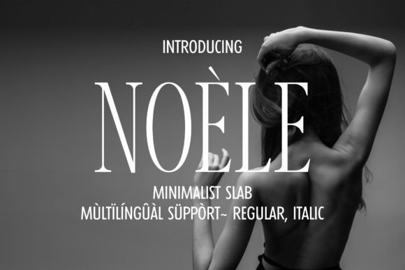Noèle: A Dainty Serif Font for Romantic Brand Campaigns