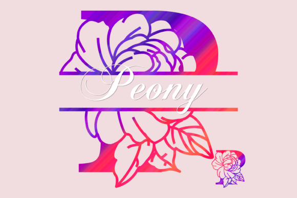 Peony Split Font for Professional Branding