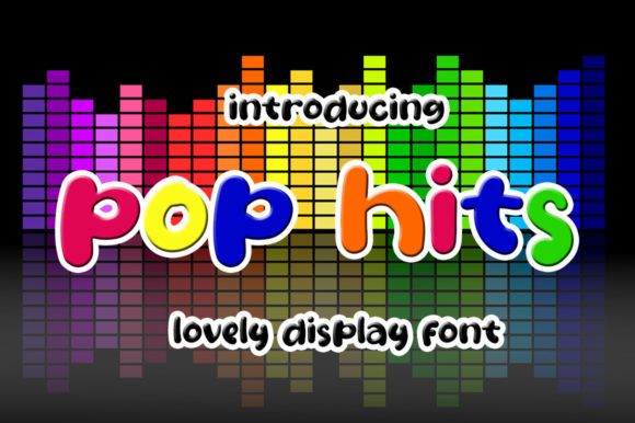 Pop Hits: A Display Font That Elevates Your Brand Messaging