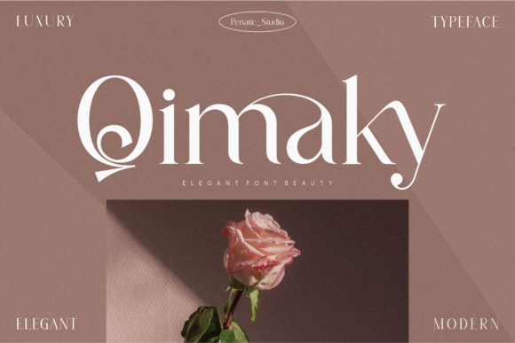 Qimaky: A Stylish Serif Font