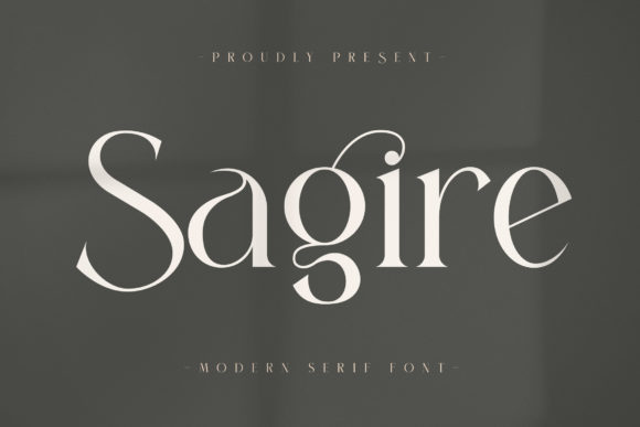 Sagire: A Stylish Serif Font for Business